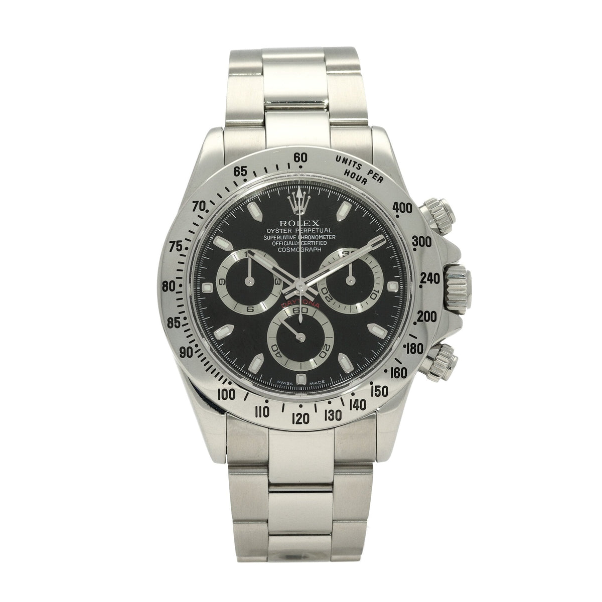 Daytona 116520 - Gents Watch - Black Dial - 2005