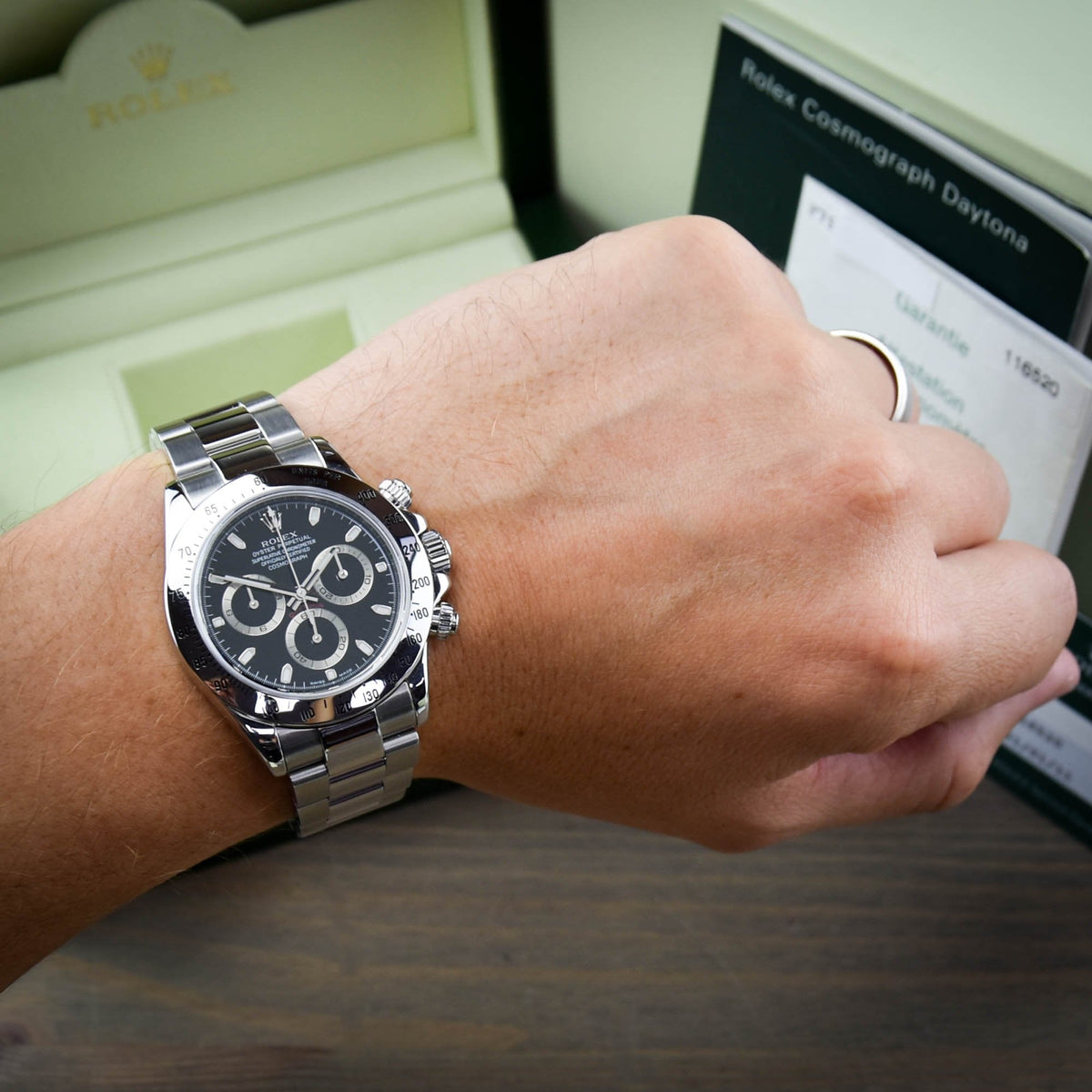 Daytona 116520 - Gents Watch - Black Dial - 2005