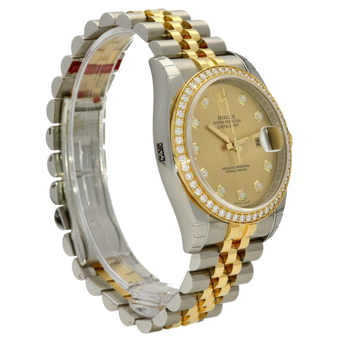 Datejust 116243 - Diamond Bezel - Champagne - 2017