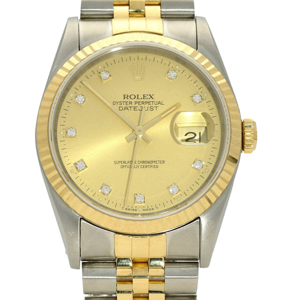 Datejust 16233 - Gents Watch - Diamond Dial - 1993