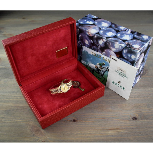 Datejust 69178 - Ladies Gold Watch - Diamond Dial - 1993