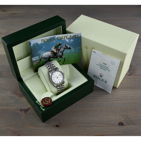 Datejust 16220 - Silver Dial - 2001