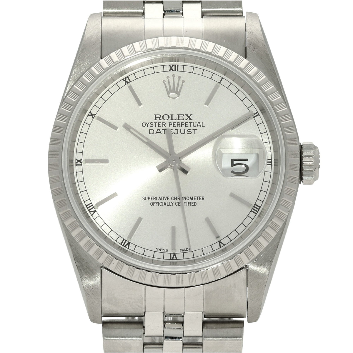 Datejust 16220 - Silver Dial - 2001