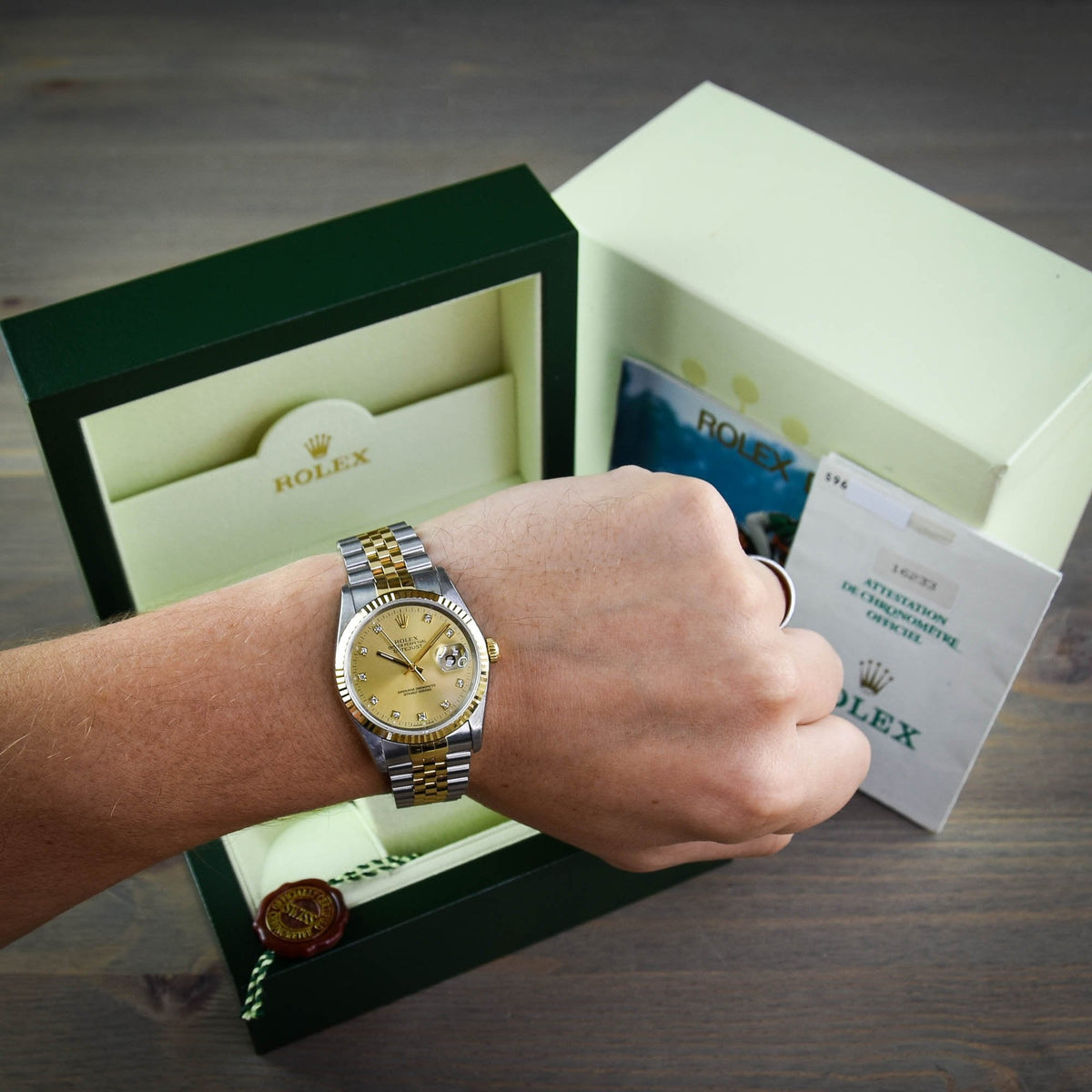 Datejust 16233 - Diamond Dial - 1995