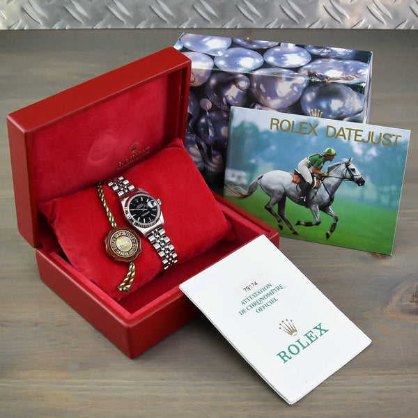 Datejust 79174 - Ladies Watch - Black Dial - 2000