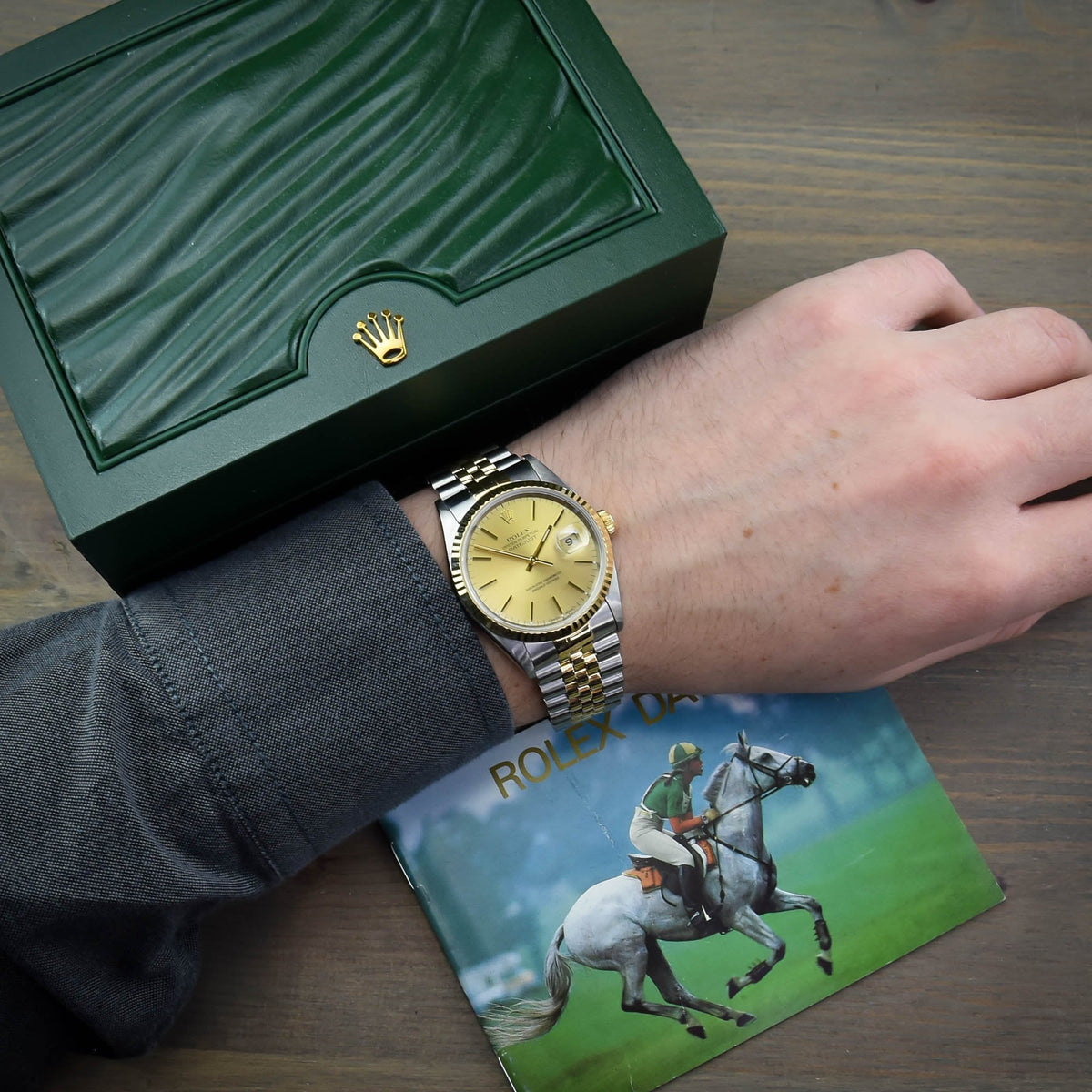Datejust 16233 - Champagne Dial - 1995