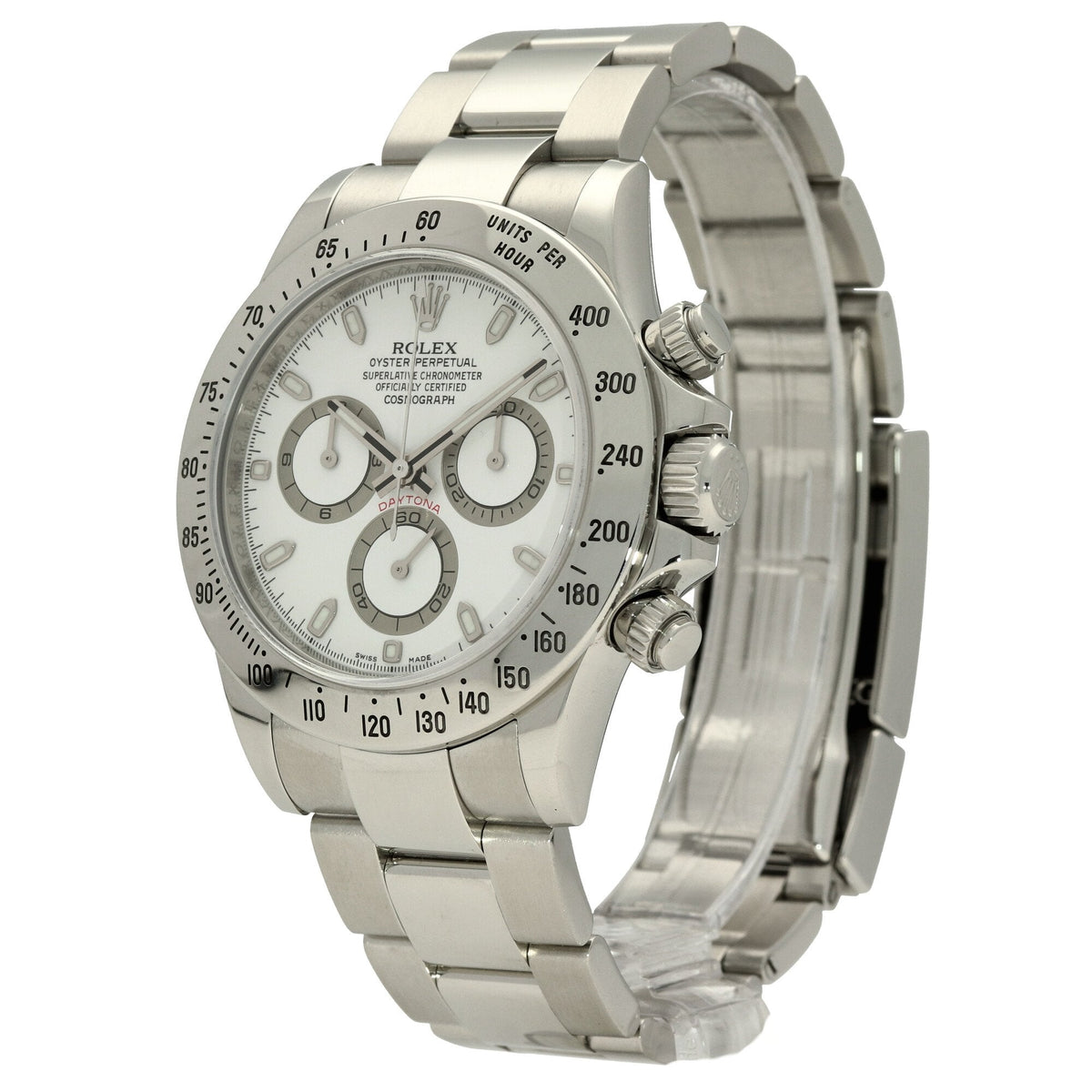 Daytona 116520 - Gents Watch - White Dial - 2010