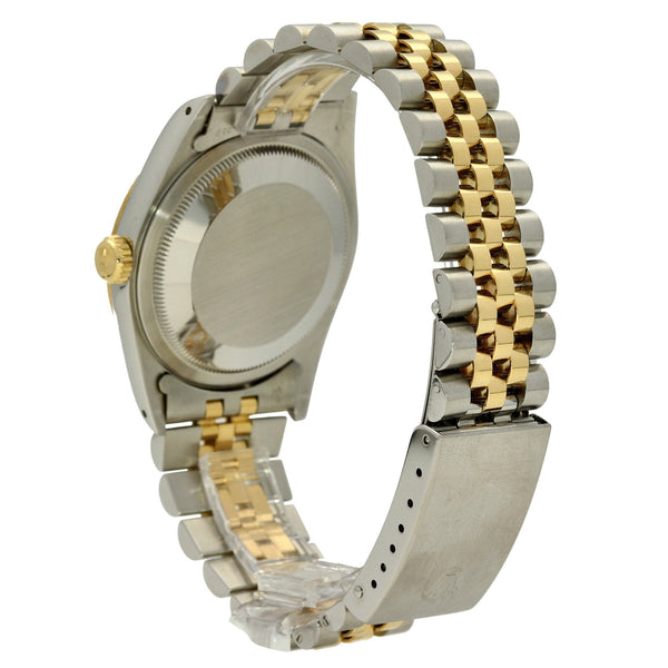 Datejust 16223 - Steel & Gold Watch - Diamond Dial - 1990