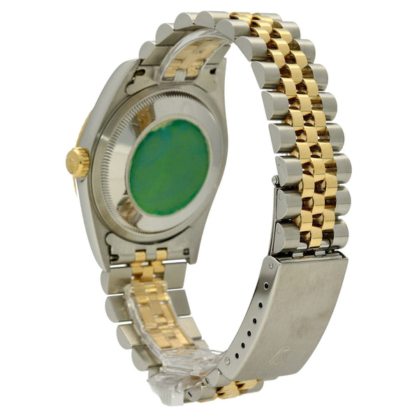 Datejust 16223 - Steel & Gold Watch - White Dial - 1999