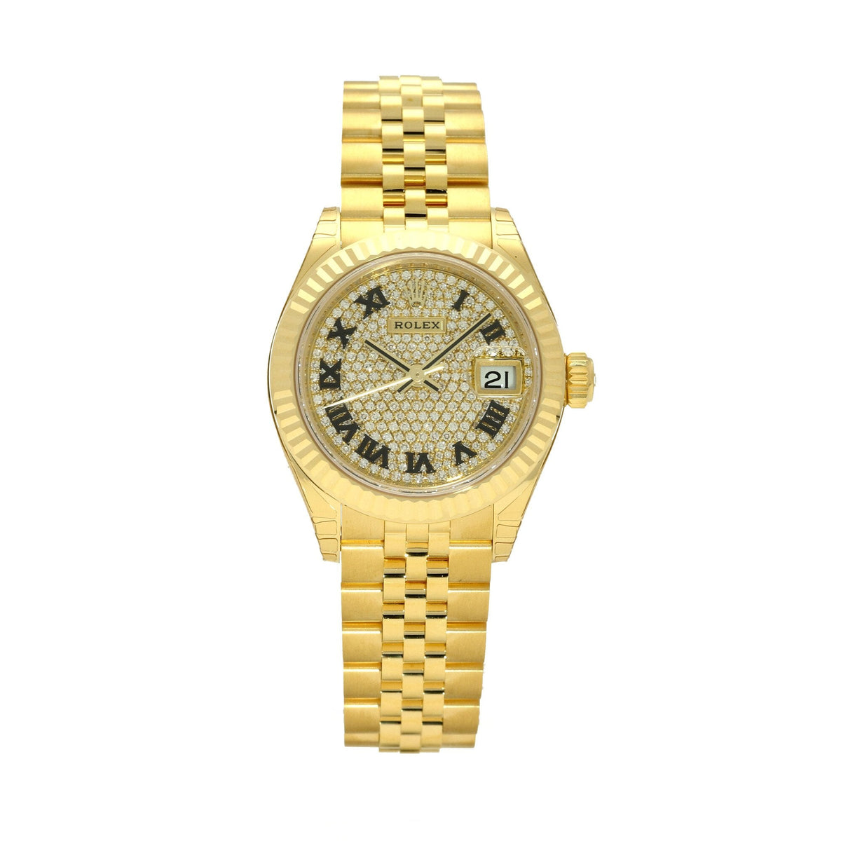 Datejust 279178 - Gold Watch - Diamond Dial - 2020 Unworn