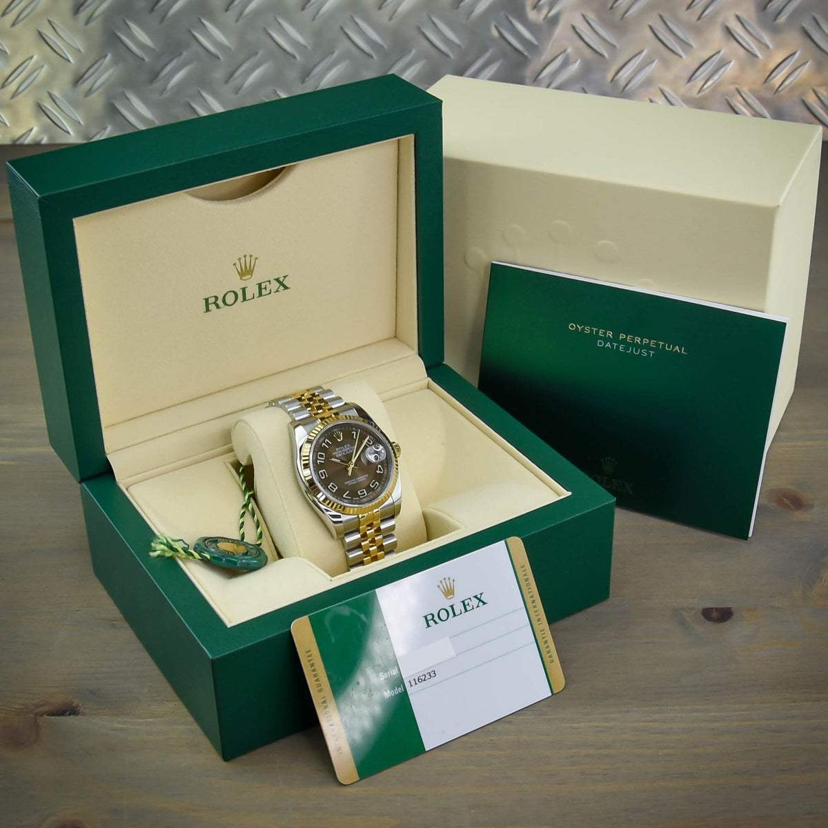Datejust 116233 - Gents Watch - Brown Dial - 2018