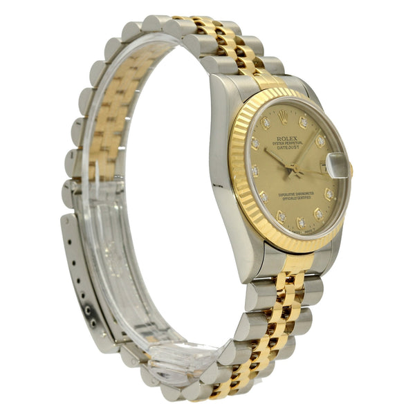 Datejust 68273 - Midsize Watch - Diamond Dial - 1994
