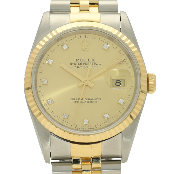 Datejust 16233 - Gents Watch - Diamond Dial - 1991