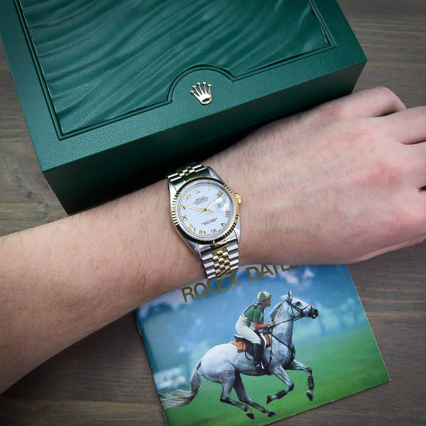 Datejust 16233 - White Roman Dial - 1993