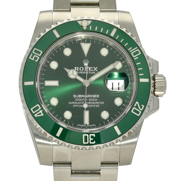 Submariner 116610LV - Green Dial - "Hulk" - 2020 Unworn