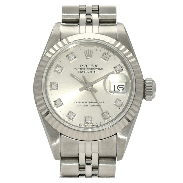 Datejust 69174 - Silver Diamond Dial - 1987