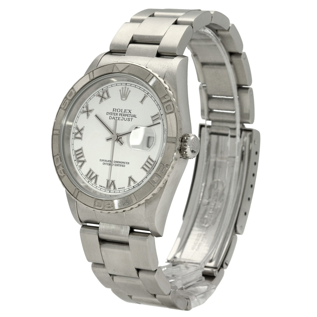 Datejust 16264 - White Roman Dial - 2003