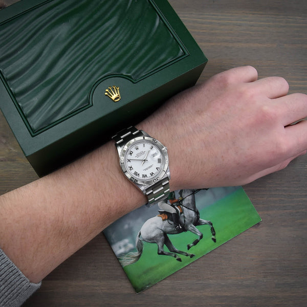 Datejust 16264 - White Roman Dial - 2003