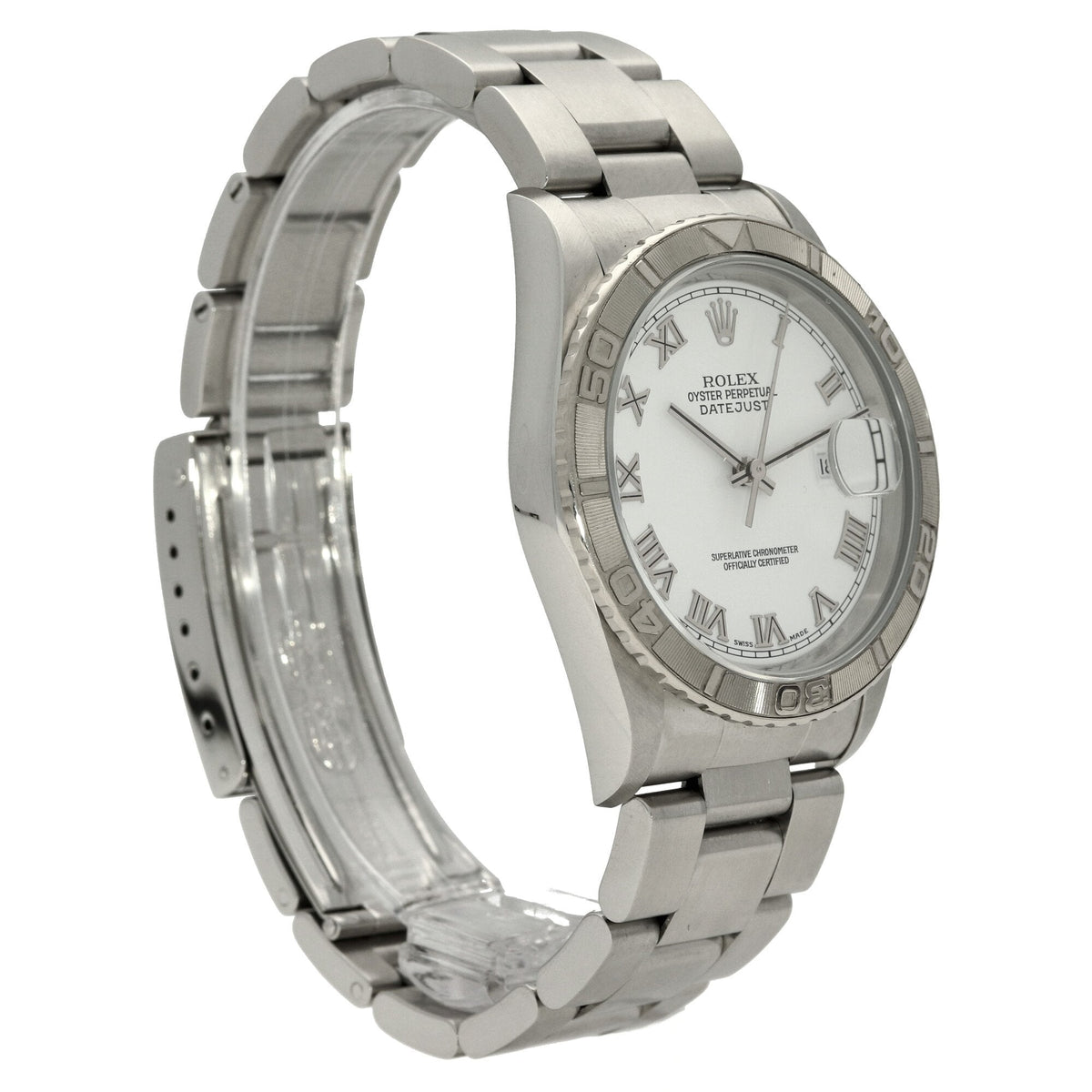 Datejust 16264 - White Roman Dial - 2003