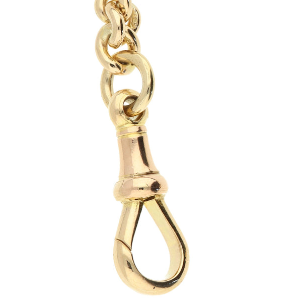 9ct Yellow Gold Graduated Albert Pocket Watch Chain - 57.6g