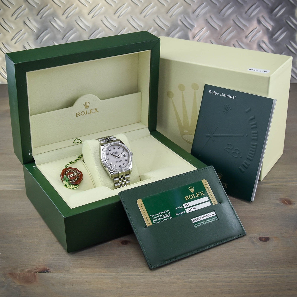 Datejust 116244 - Diamond Bezel - 2010