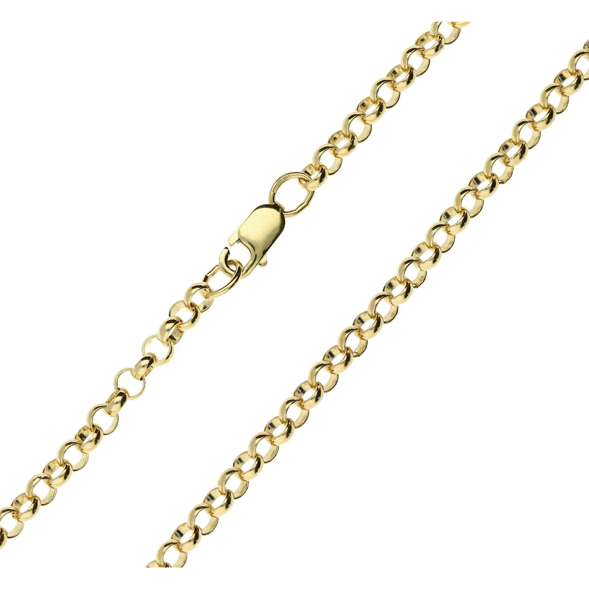 9ct Yellow Gold 18" Belcher Chain - 10.0g
