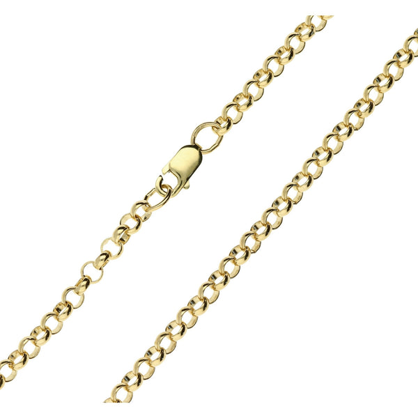 9ct Yellow Gold 18" Belcher Chain - 10.0g