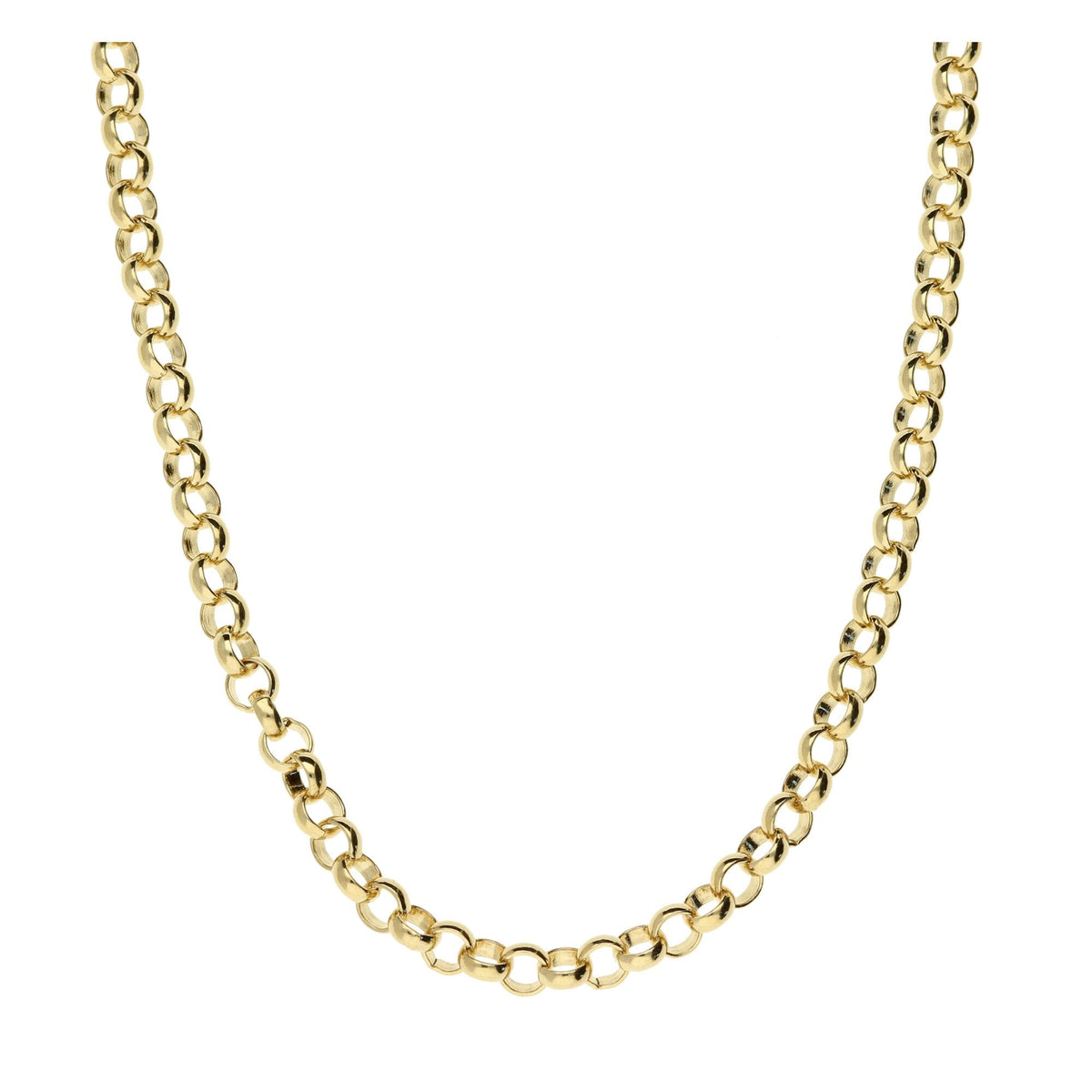 9ct Yellow Gold 18" Belcher Chain - 10.0g