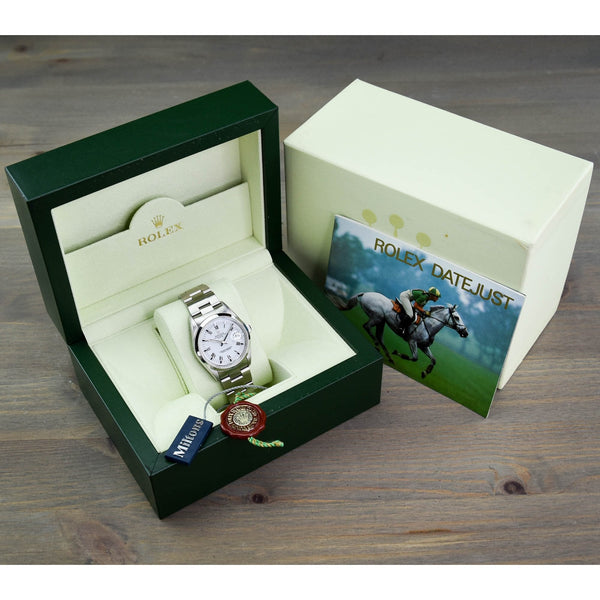 Date 15200 - Gents Watch - White Dial - 1998