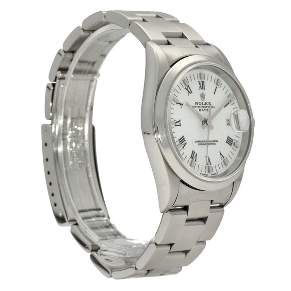 Date 15200 - Gents Watch - White Dial - 1998