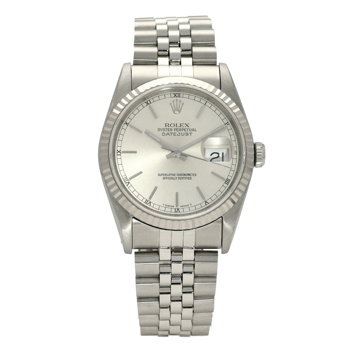 Datejust 16234 - Gents Watch - Silver Dial - 1989