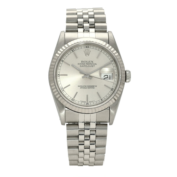 Datejust 16234 - Gents Watch - Silver Dial - 1989
