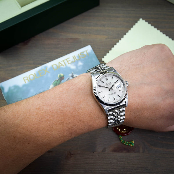 Datejust 16234 - Gents Watch - Silver Dial - 1989