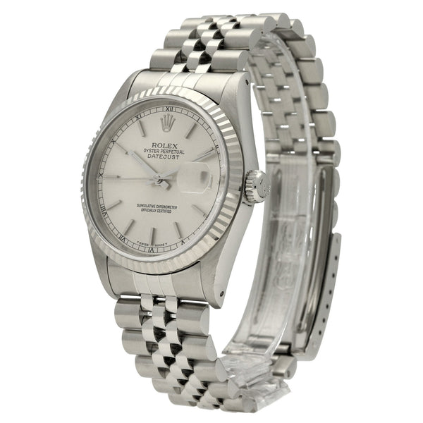 Datejust 16234 - Gents Watch - Silver Dial - 1989