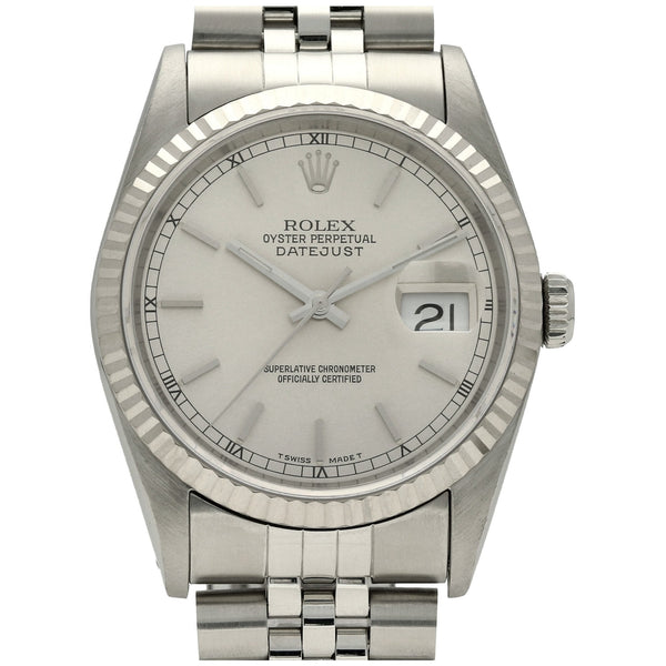 Datejust 16234 - Gents Watch - Silver Dial - 1989