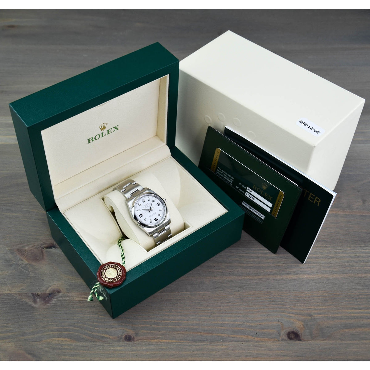 Air-King 114200 - White Dial - 2010