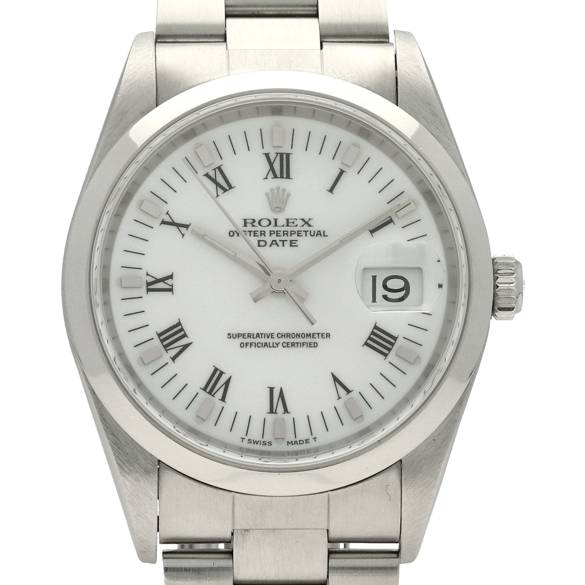 Date 15200 - White Roman Dial - 2000