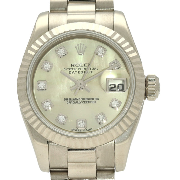 Datejust 179179 - 18ct White Gold - Diamond Dial - 2005