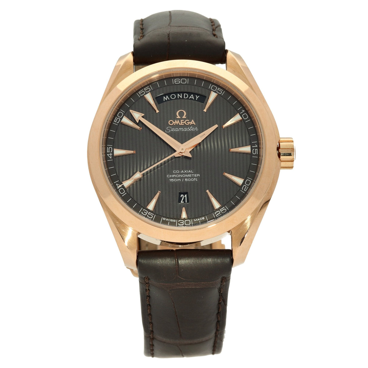 Seamaster Aqua Terra - Rose Gold - Grey Dial - NOS 2020