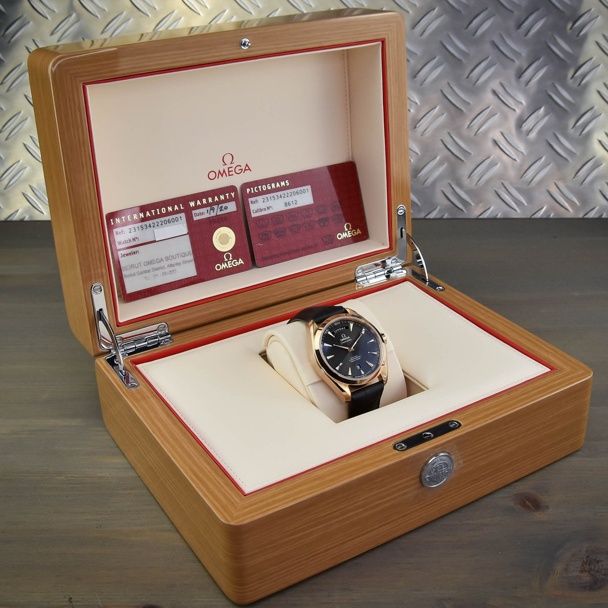 Seamaster Aqua Terra - Rose Gold - Grey Dial - NOS 2020