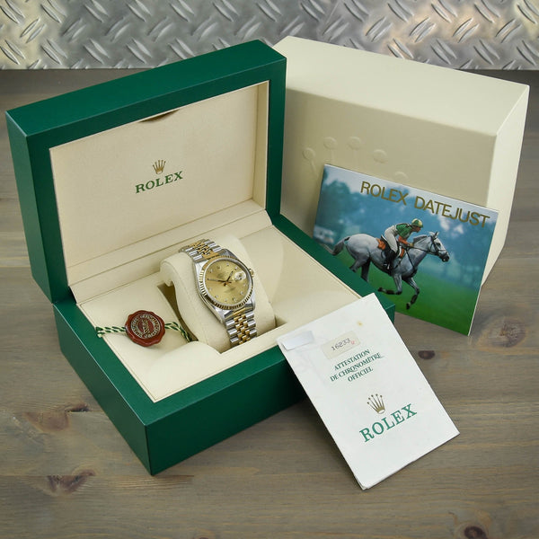 Datejust 16233 - Champagne Dial - 1993