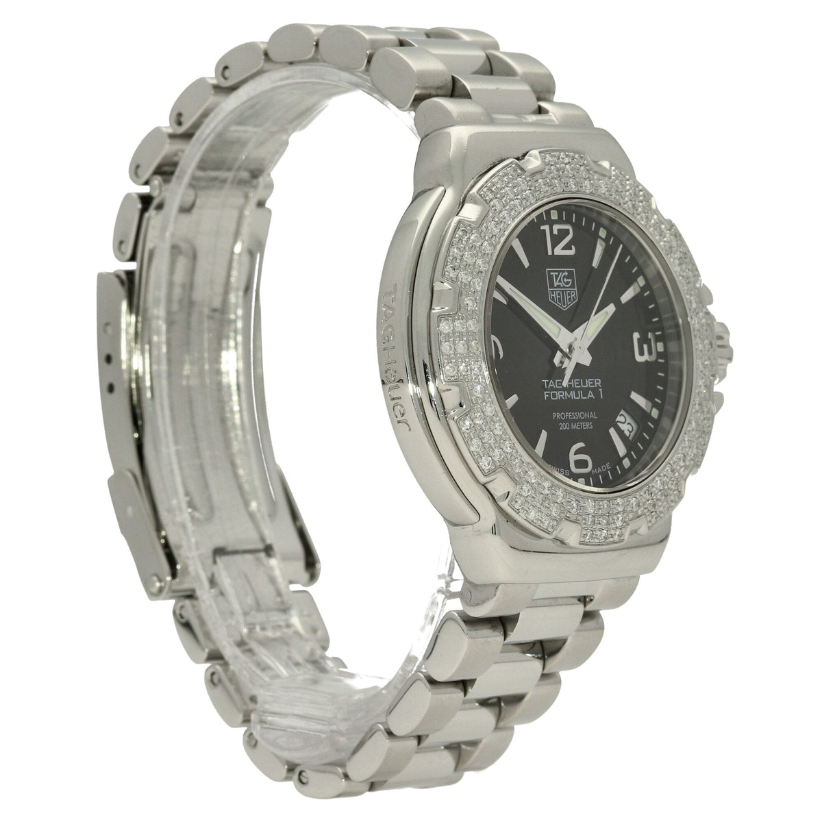 Formula 1 WAC1214 - Black Dial - Diamond Bezel - 2006