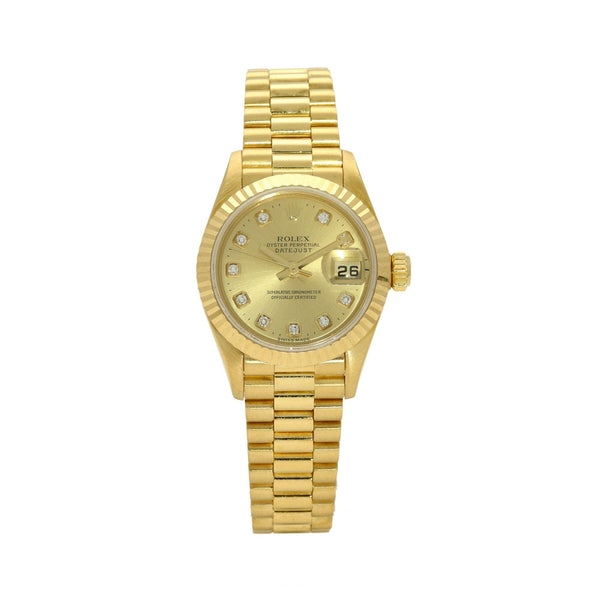 Datejust 79178 - Gold Watch - Diamond Dial - 2000