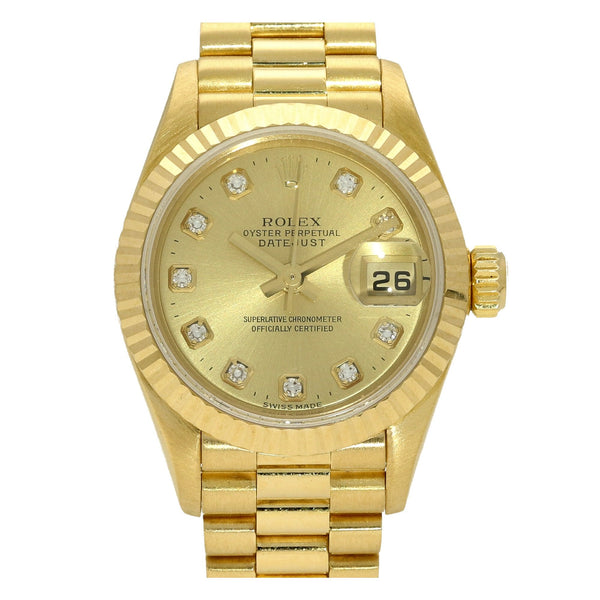 Datejust 79178 - Gold Watch - Diamond Dial - 2000