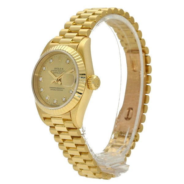 Datejust 79178 - Gold Watch - Diamond Dial - 2000