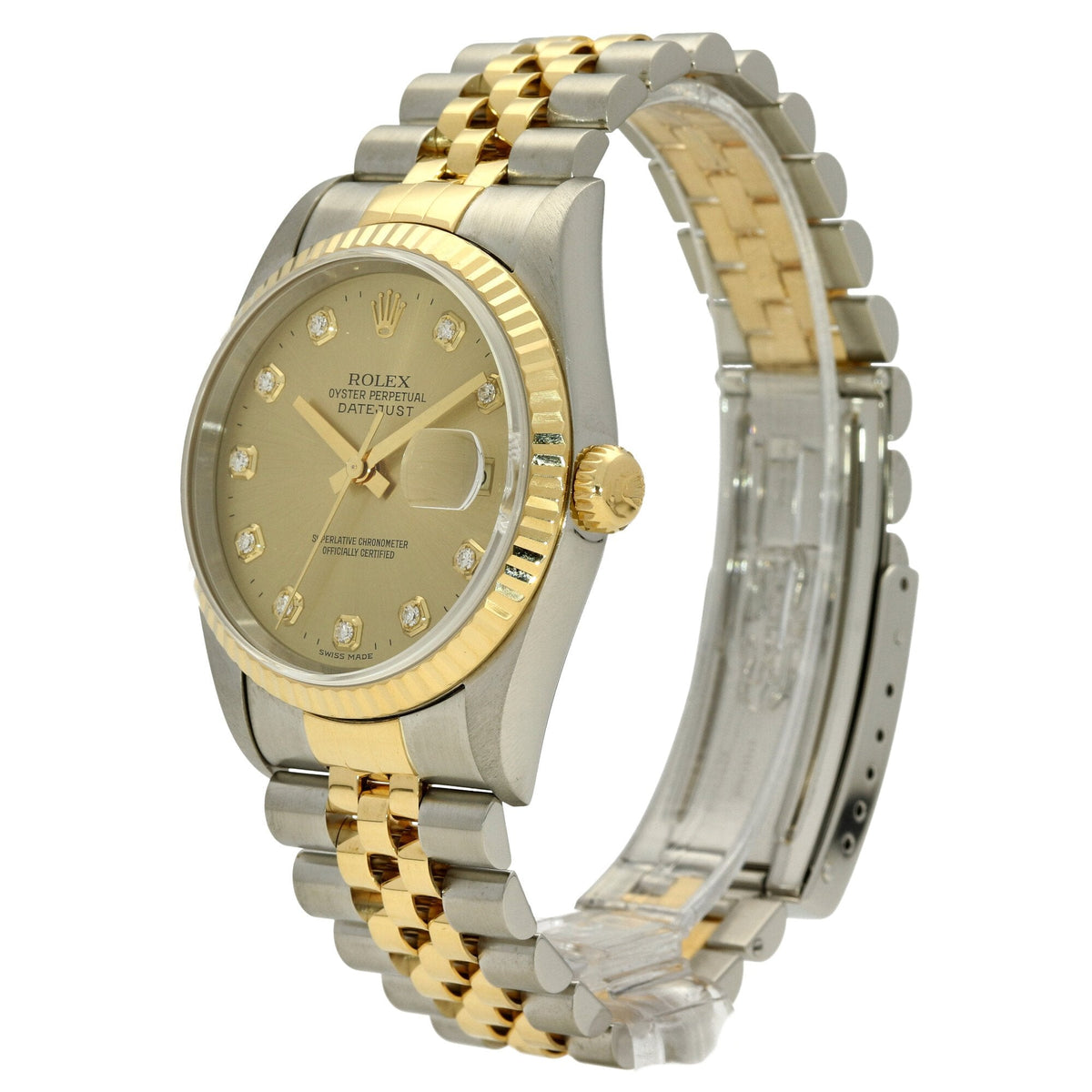 Datejust 16233 - Gents Watch - Diamond Dial - 1997
