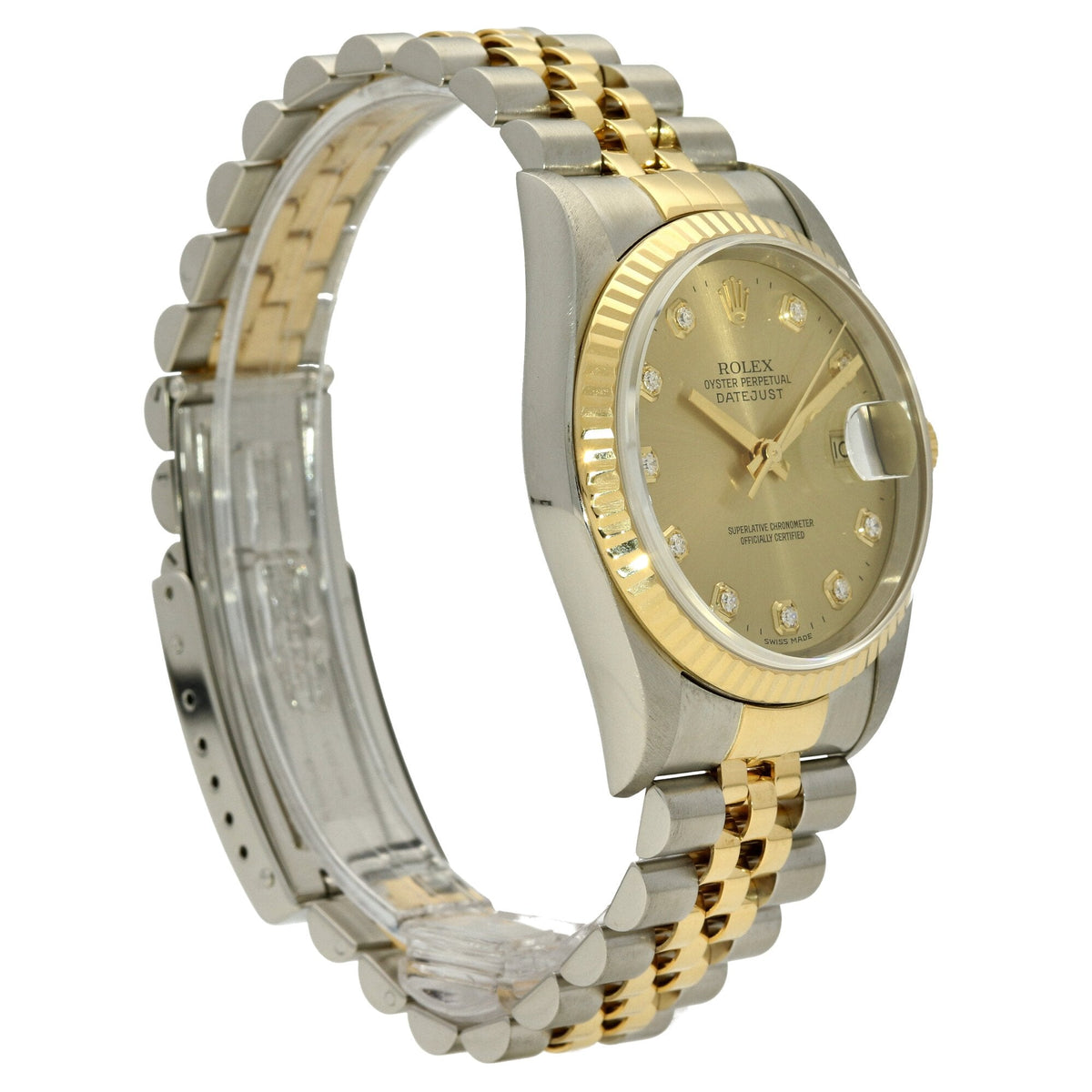 Datejust 16233 - Gents Watch - Diamond Dial - 1997