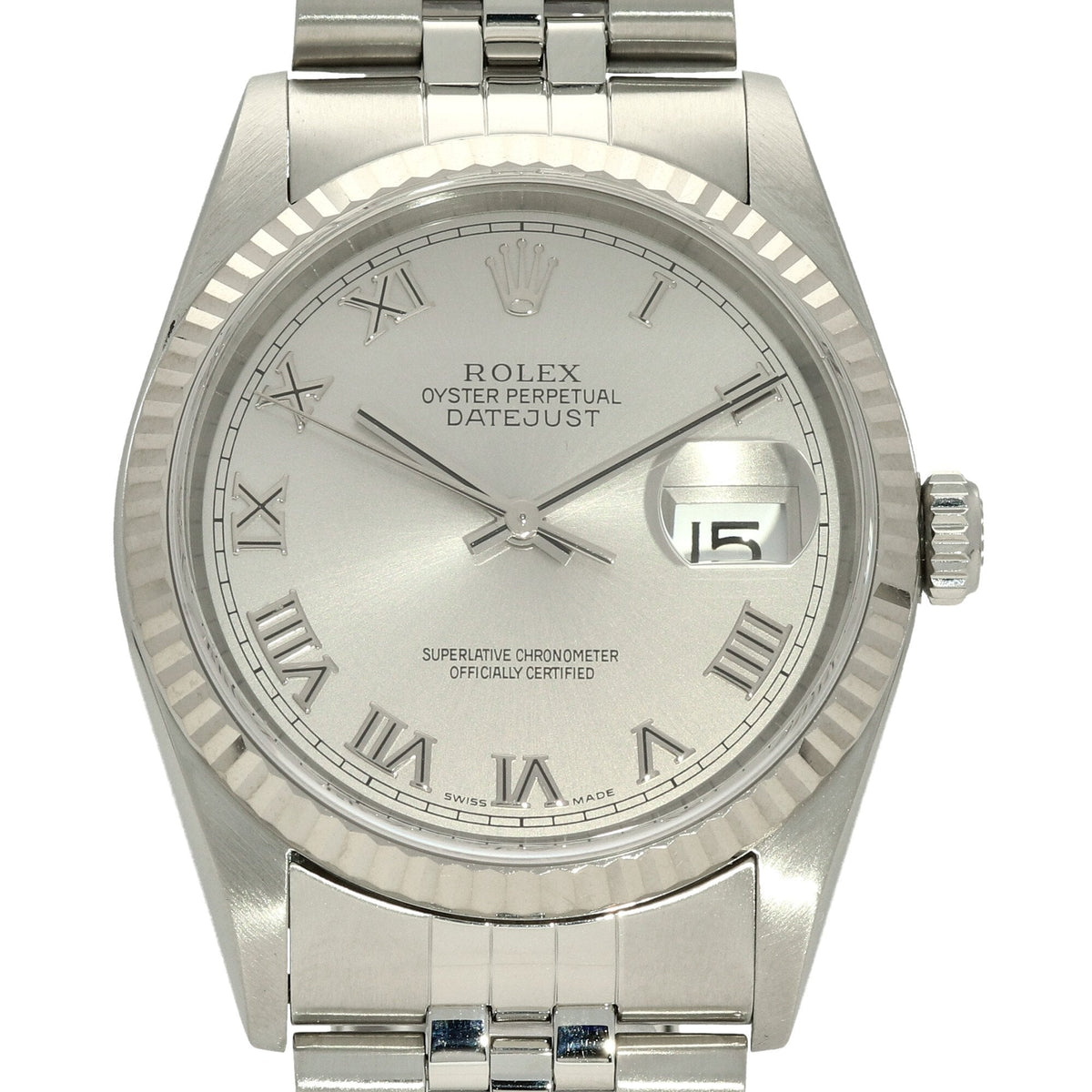 Datejust 16234 - Gents Watch - Silver Dial - 1998