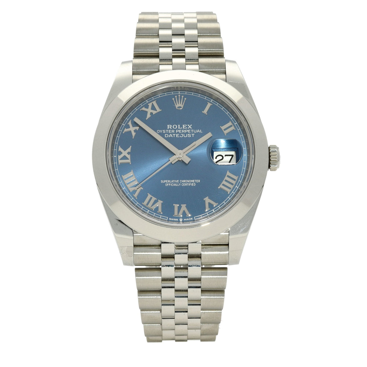 Datejust 41 126300 - Gents Watch - Blue Dial - 2020