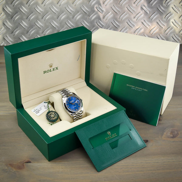 Datejust 41 126300 - Gents Watch - Blue Dial - 2020